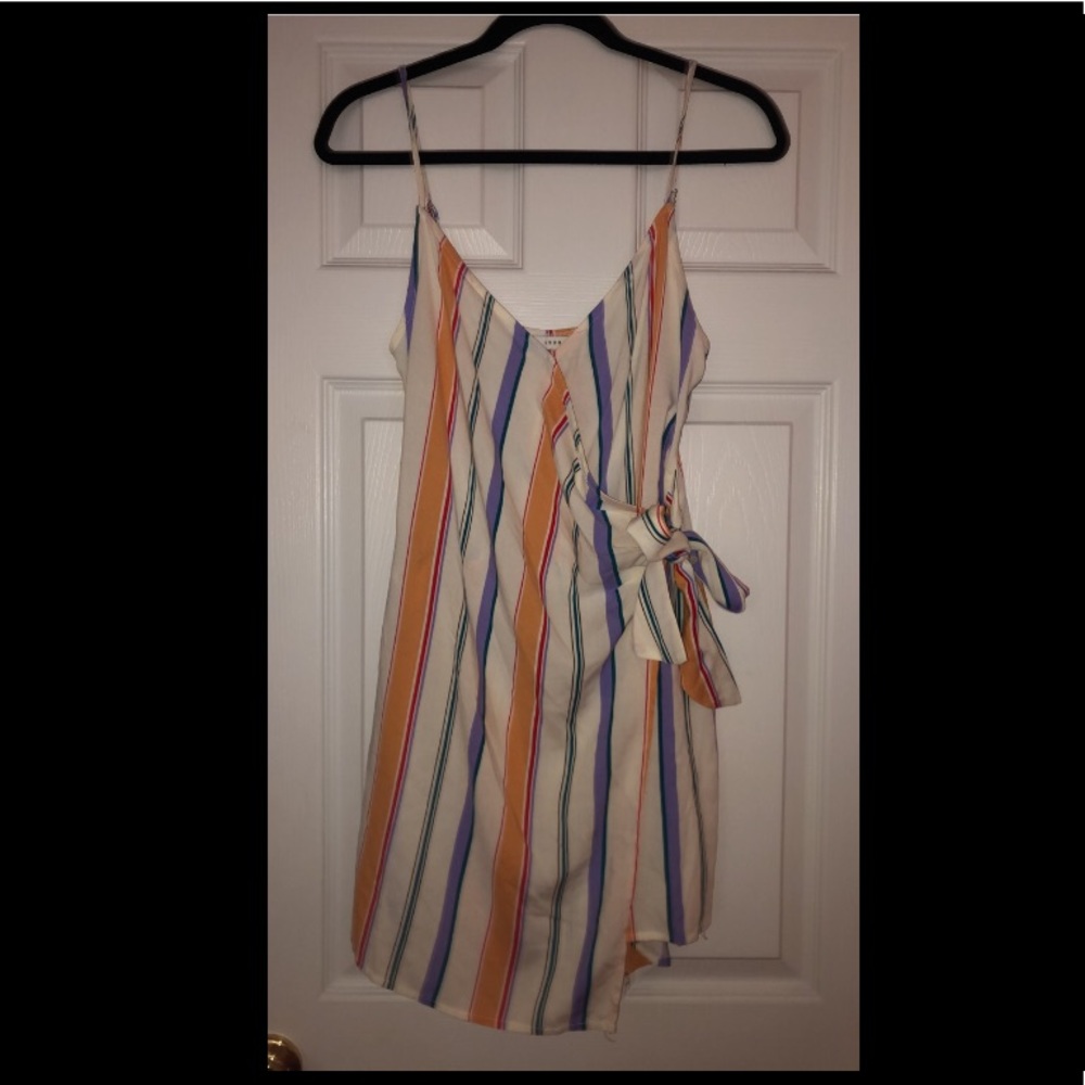 Striped Romper never worn (except for the picture)